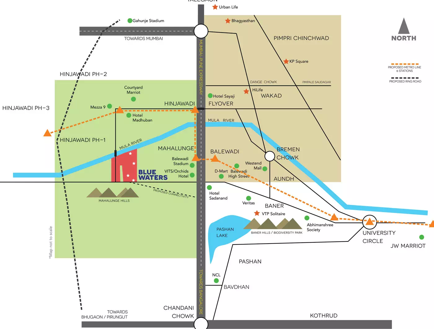 VTP Bellissimo Location map